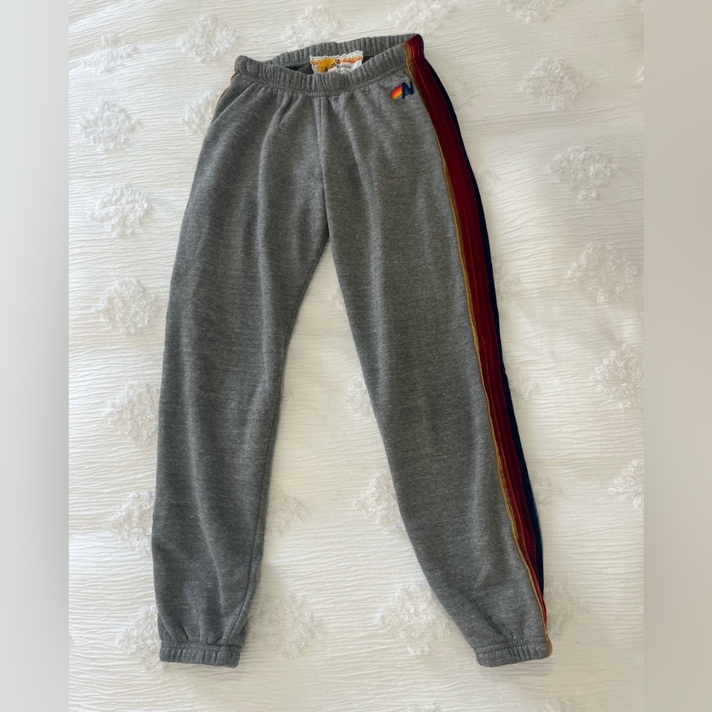 Gray Aviator Nation Sweatpants